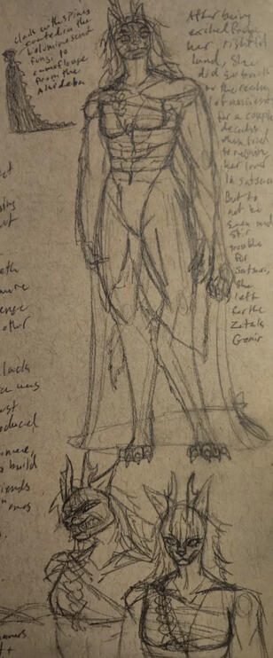 Baeirth Sketches - Shanti